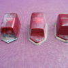 Lot de 3 cabochons de clignotant de 2cv AZAM